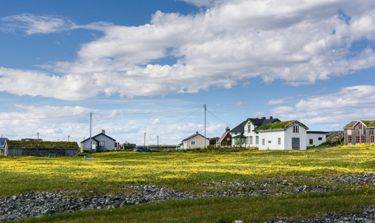 Sommer in Hamningberg © Fredrik Fløgstad / Statens vegvesen
