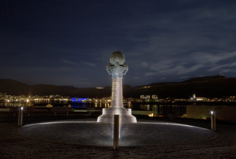 The Meridian column is in memory of the measurement of the planet, and is part of the UNESCO world heritage list Struve geodetic arc © Beate Juliussen