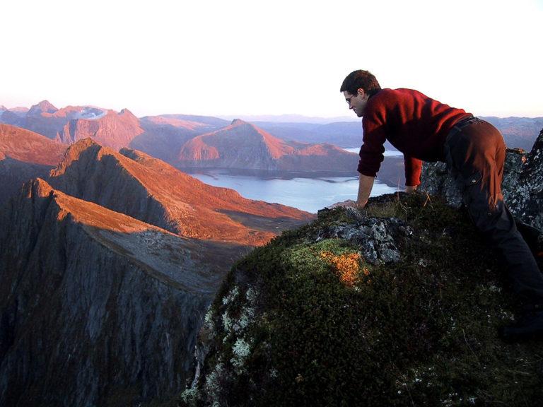 Midnight View from Mount Husfjellet © Reiner Schaufler