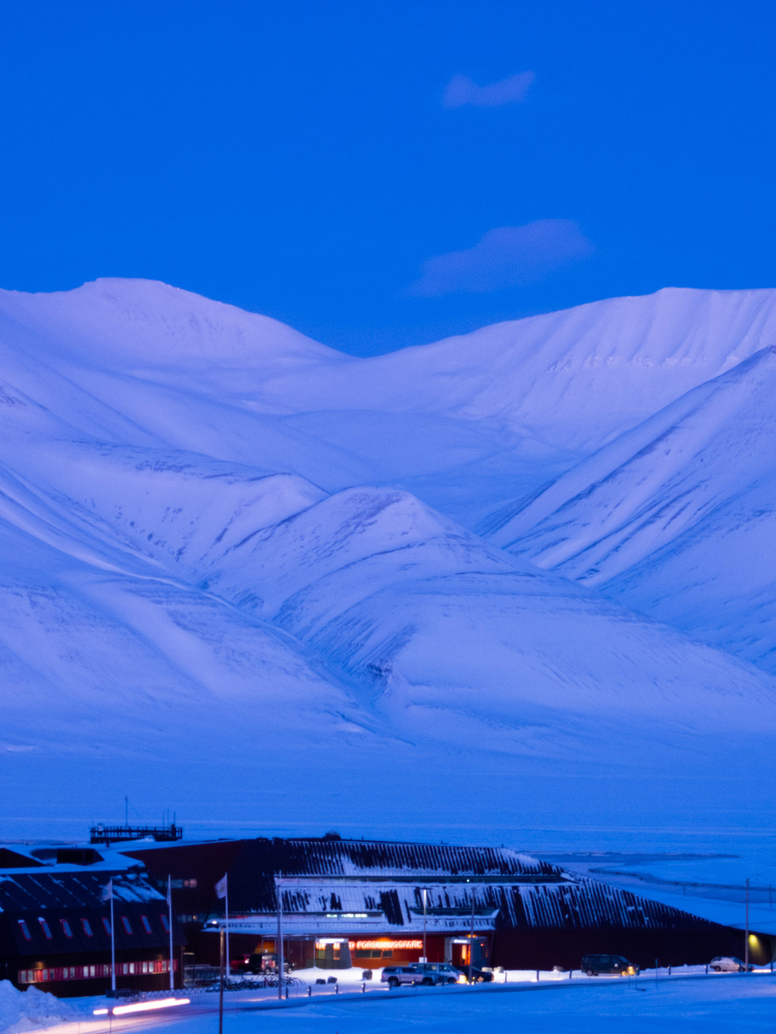 The Svalbard Museum is located in Forskingsparken in the lower end of downtown Longyearbyen along with the University Centre of Svalbard and the Norwegian Polar Institute © Håkon Daae Brensholm