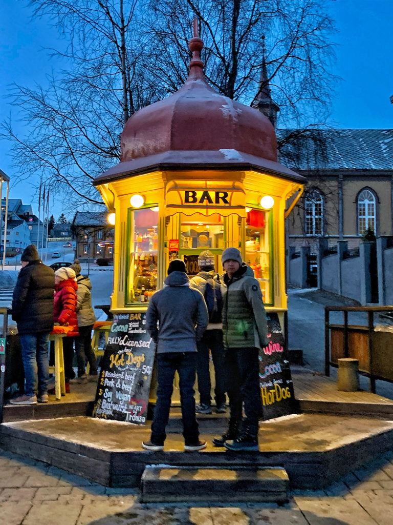 "The Rocket" is a fun place in the Main street of Tromsø. Foto: Bjørn-Owe Holmberg / nordnorge.com