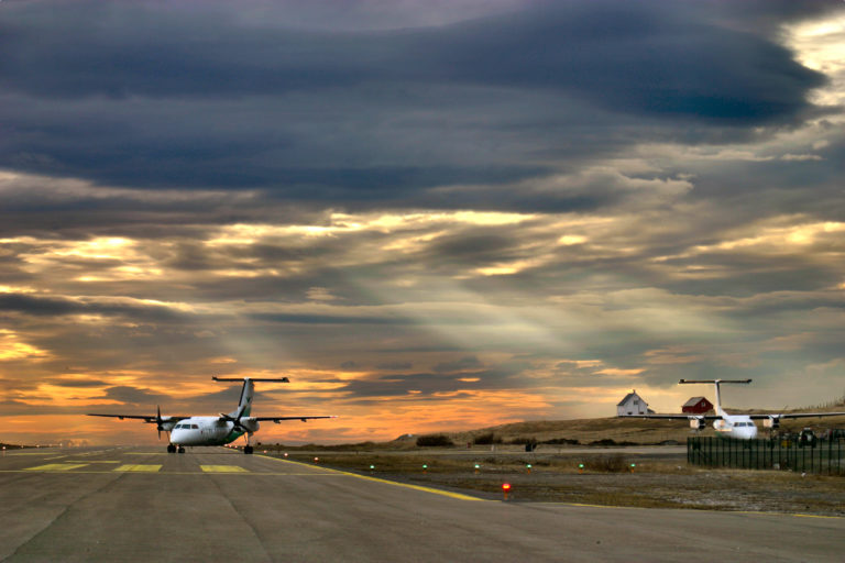 Hasvik airport. Photo: Anne Olsen Ryum / nordnorge.com