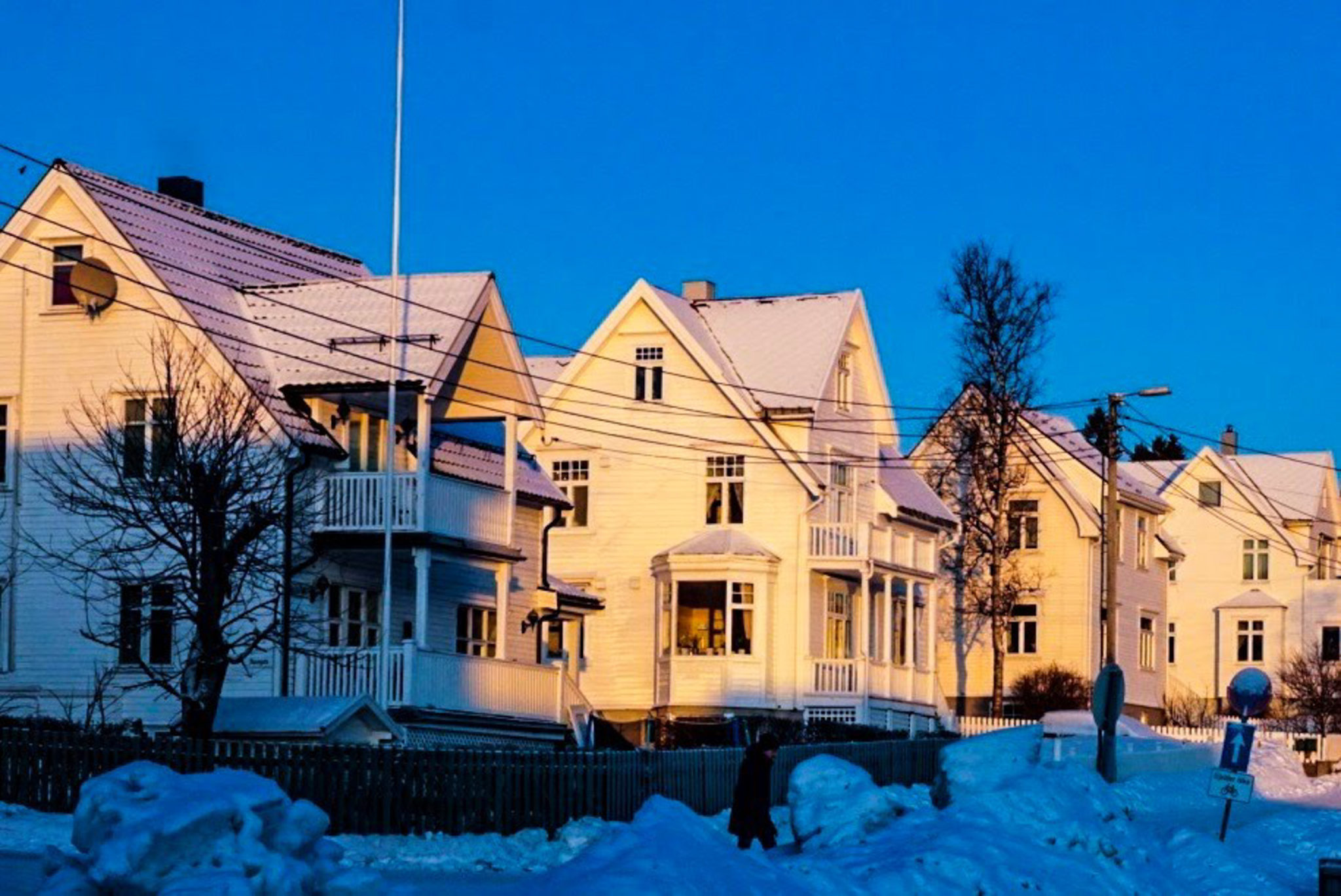 Engenstykket with beautiful villas from around 1920 © Knut Hansvold