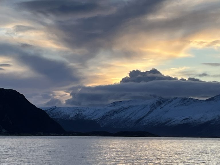 On a boat cruise from Bodø to Beiarn. Photo: Liv Lyng Hauge