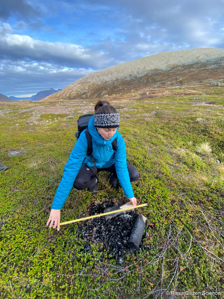 How much crowberry turf will it take to restore this spot? © Rissa Citizen Science